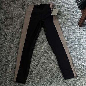 Black and Tan Leggings